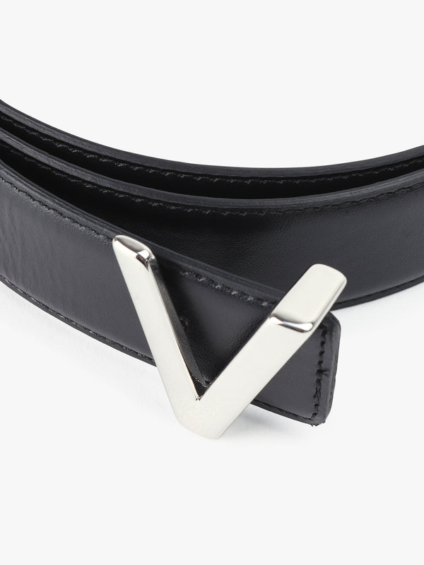 Mens Ginkgo Bis Black Belt Set
