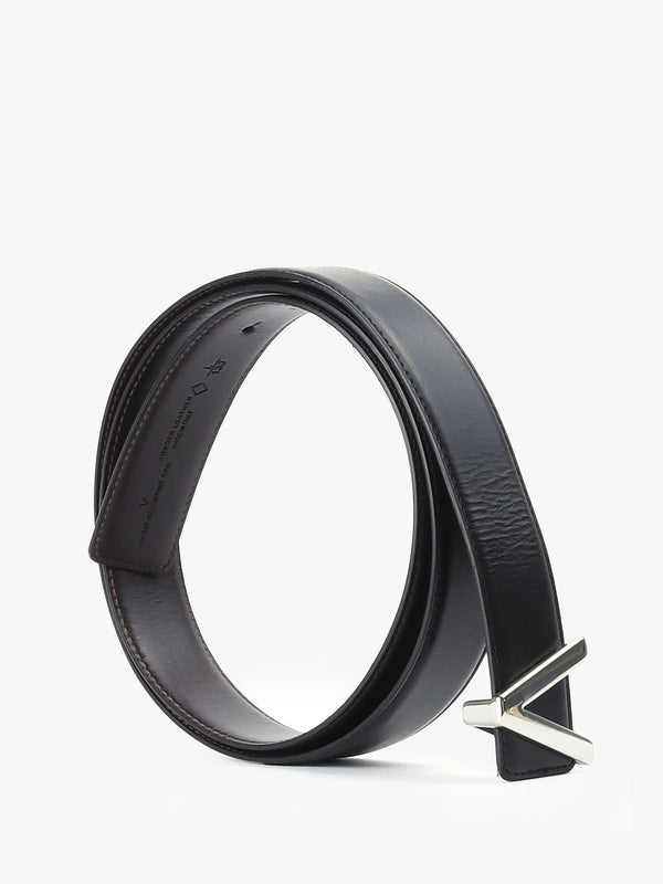 Mens Ginkgo Bis Black Belt Set