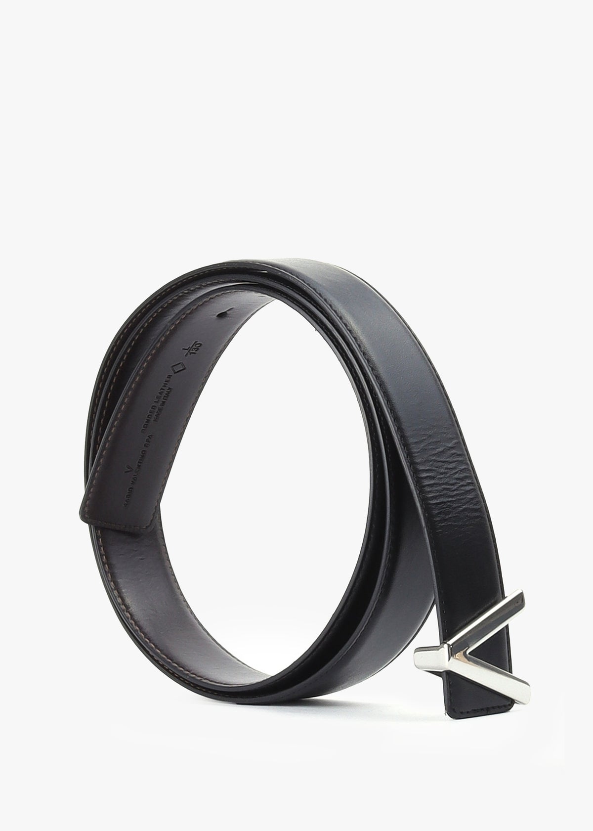 Mens Ginkgo Bis Black Belt Set