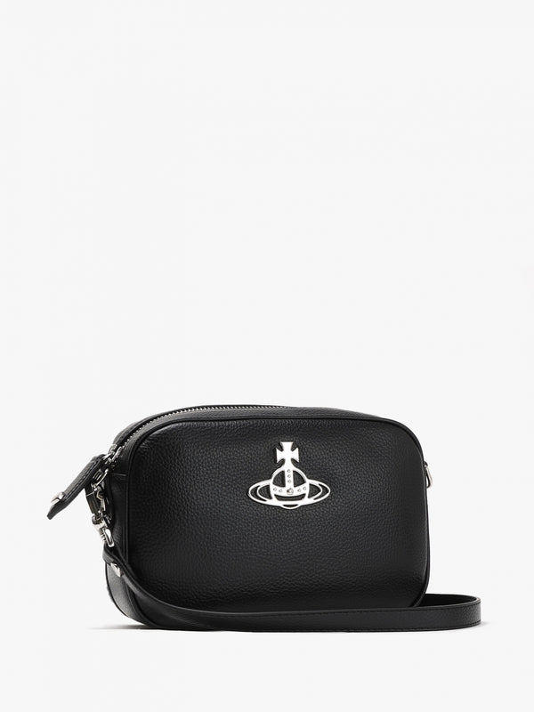 Anna Vegan Black Camera Bag