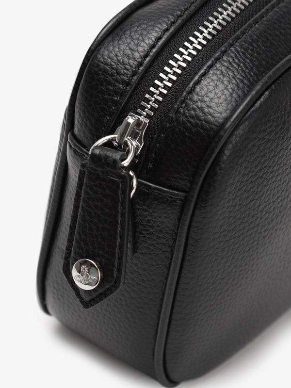 Anna Vegan Black Camera Bag