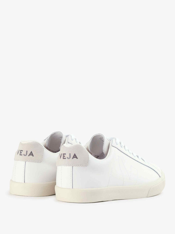 Men’s Esplar Logo Leather White Trainers