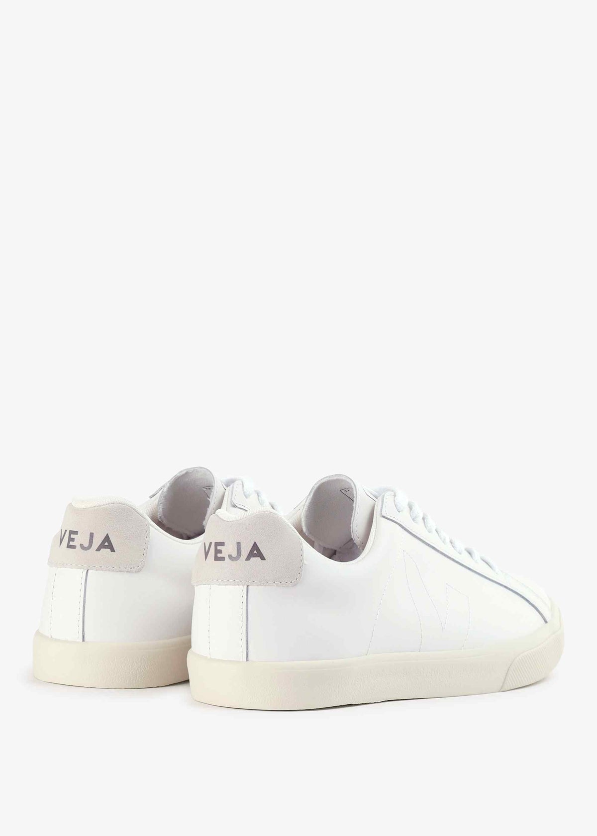 Men’s Esplar Logo Leather White Trainers