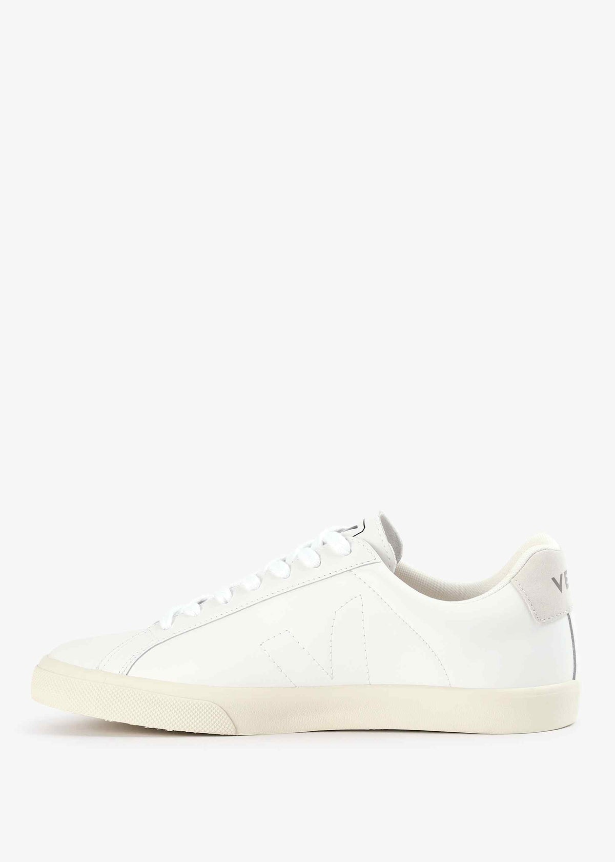 Men’s Esplar Logo Leather White Trainers
