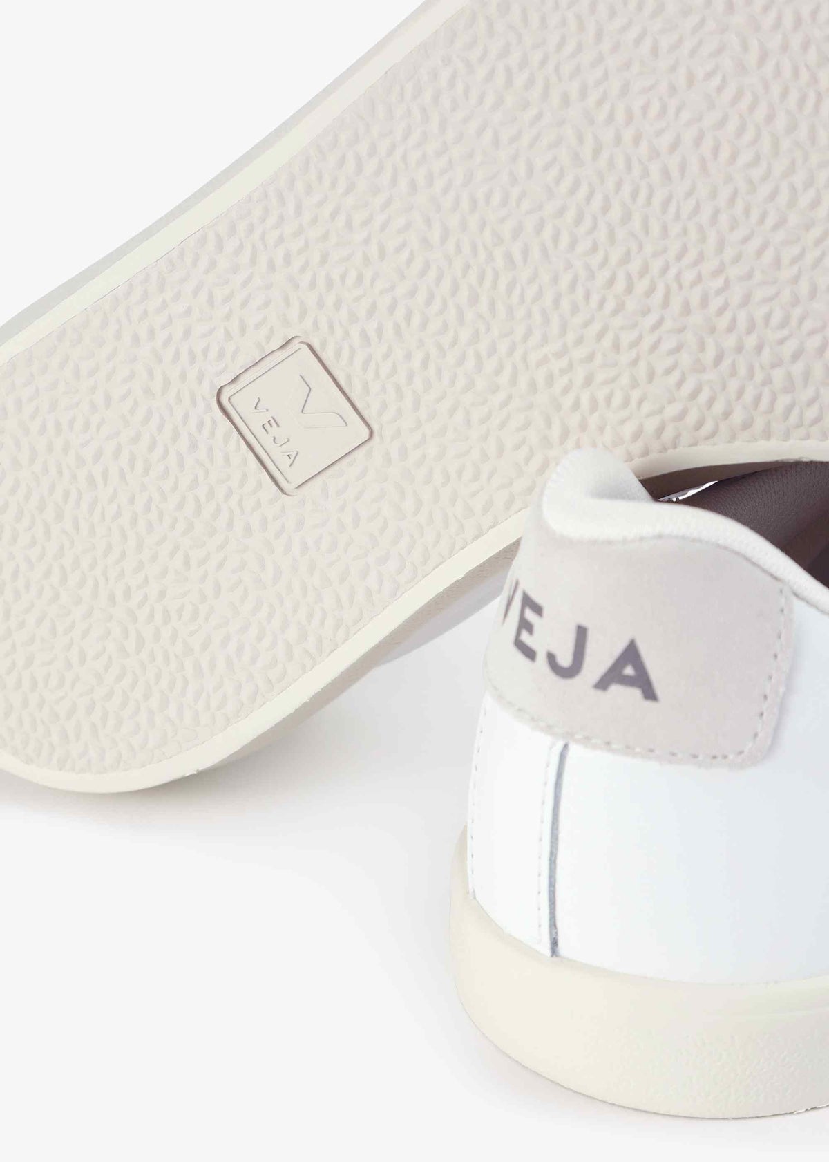 Men’s Esplar Logo Leather White Trainers