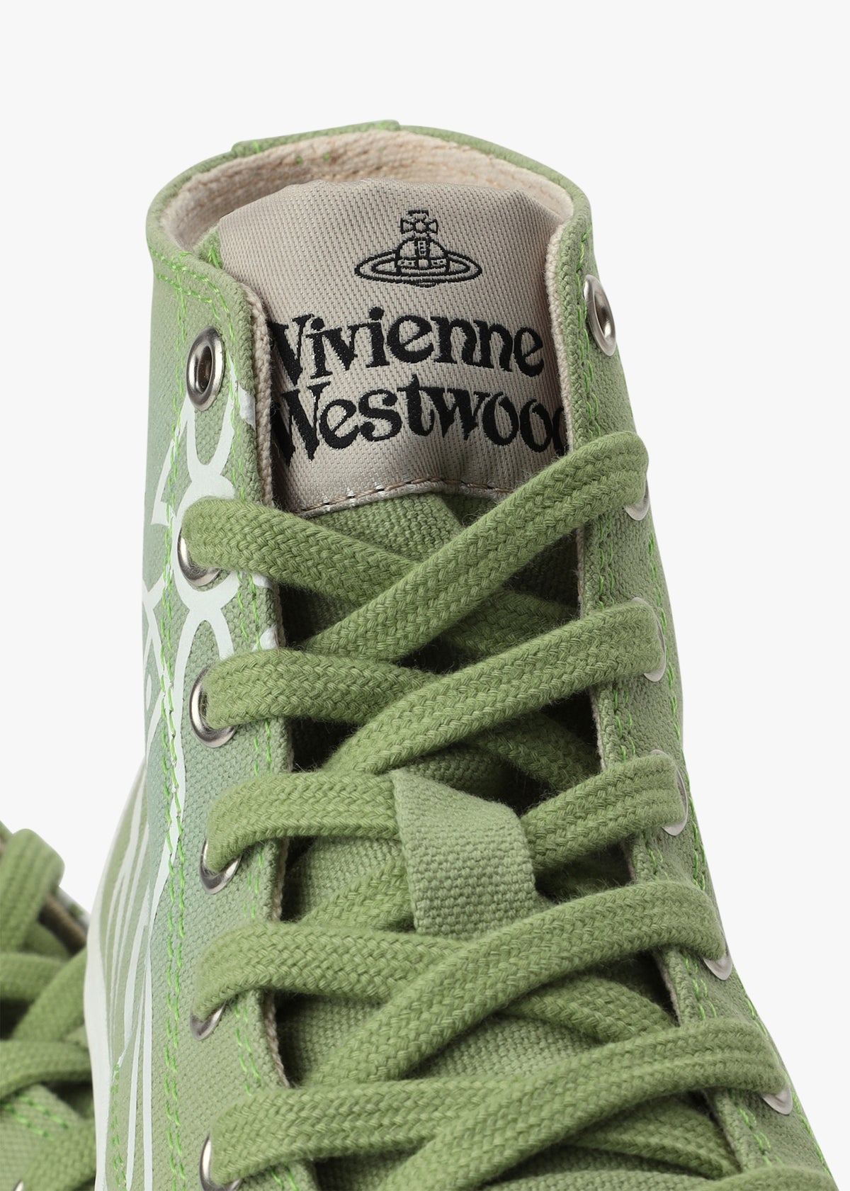 Plimsoll Green High Top Trainers