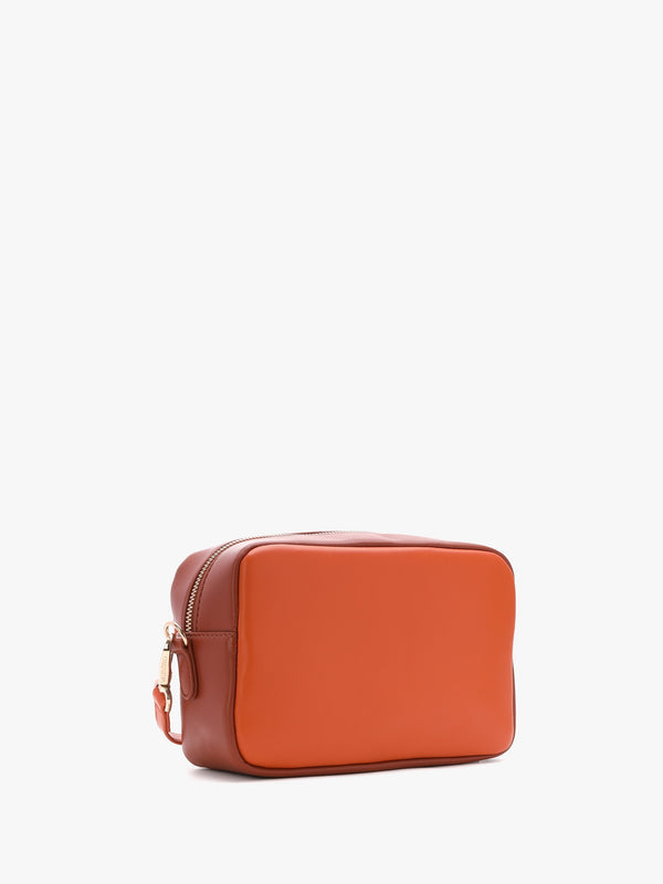 Mild Soft Cosmetic Aranc Cuoio Camera Bag