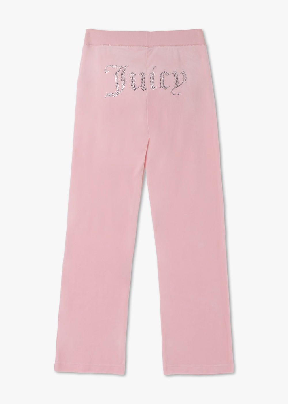 Del Ray Apple Blossom Velour Heart Diamante Lounge Pants