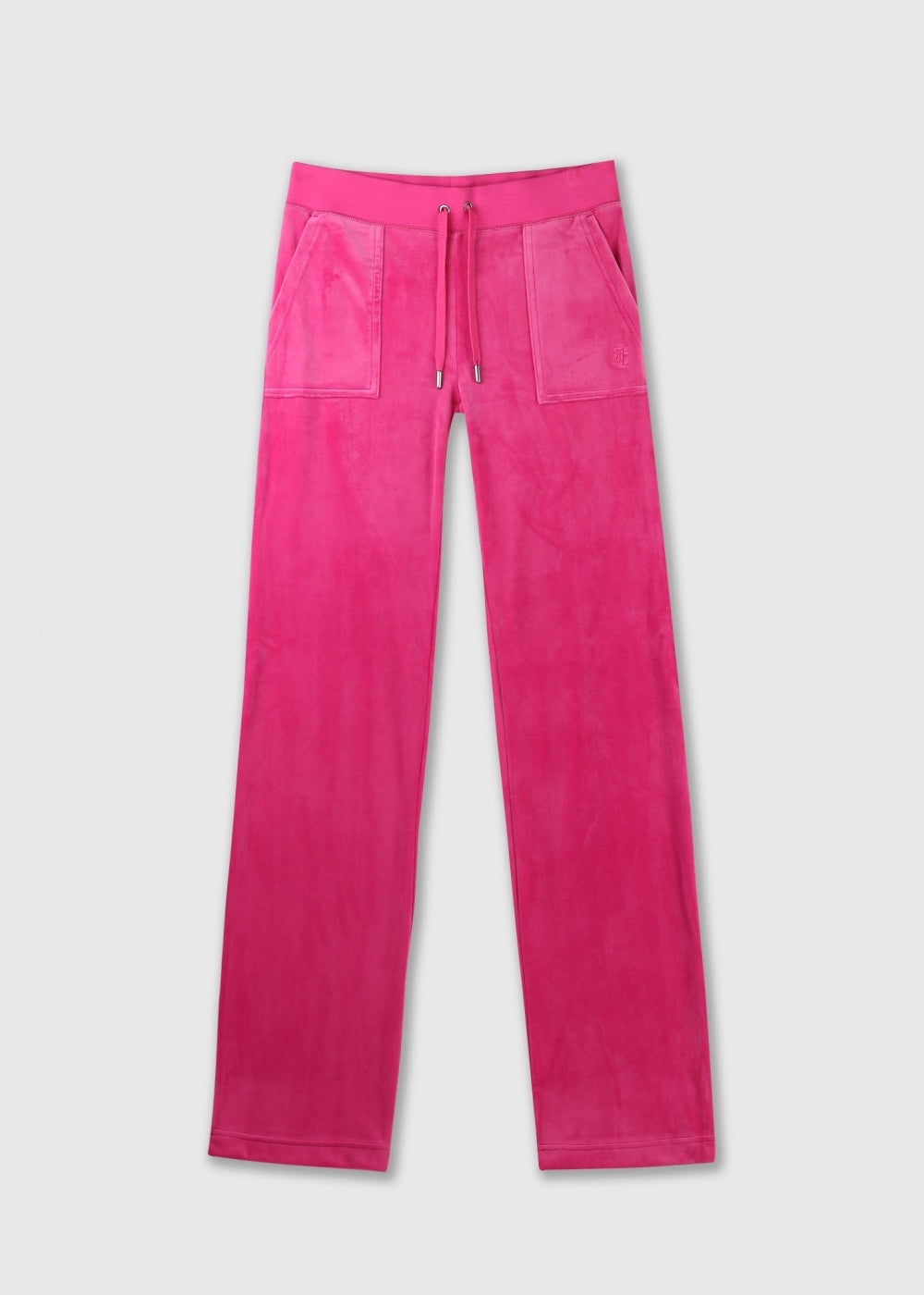 Del Ray Raspberry Velour Pocketed Lounge Pants