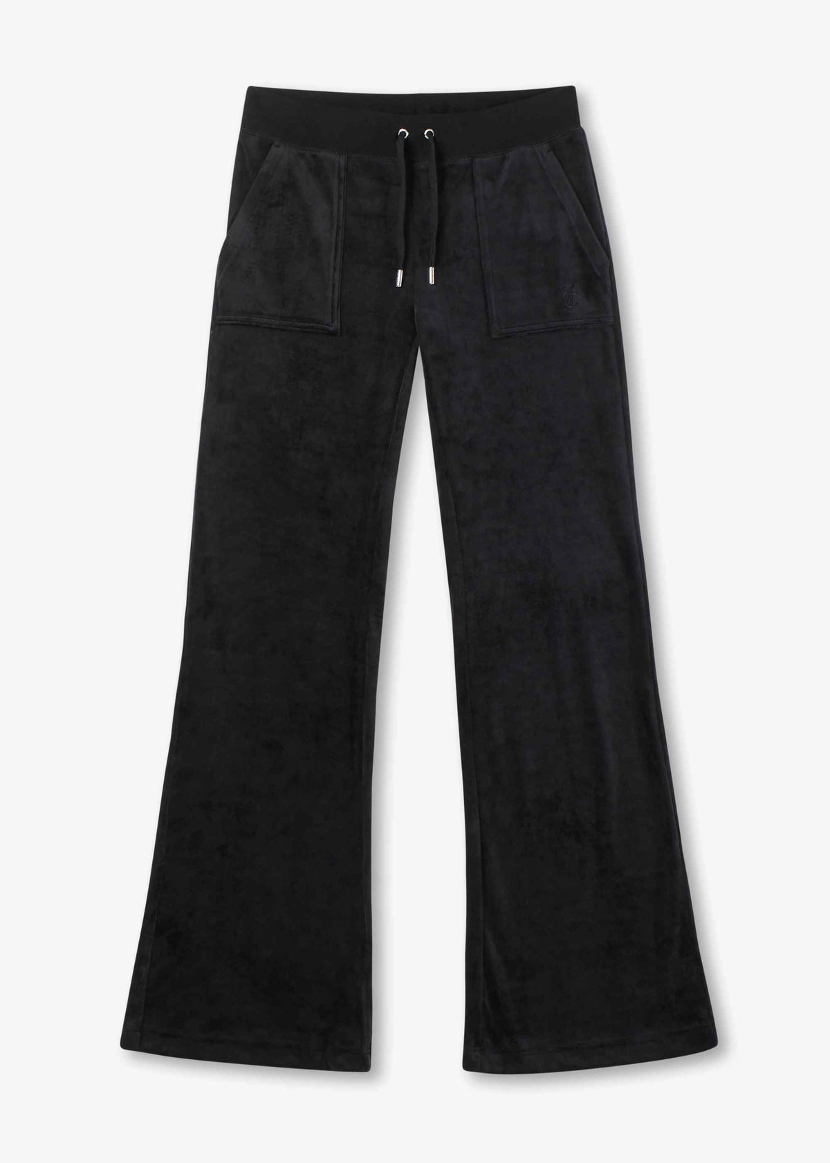 Layla Low Rise Velour Pocketed Track Pants