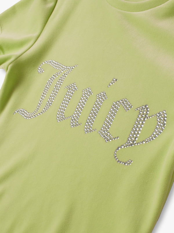Taylor Butterfly Velour Diamante T-Shirt