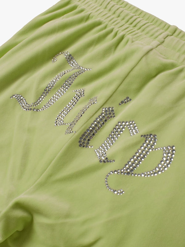 Tina Butterfly Velour Diamante Track Pants