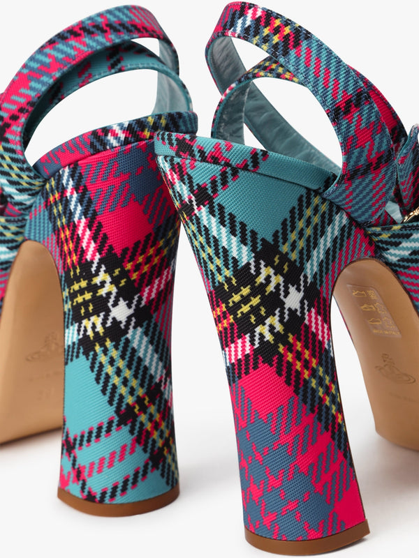 Vargas Tartan Platform Heels