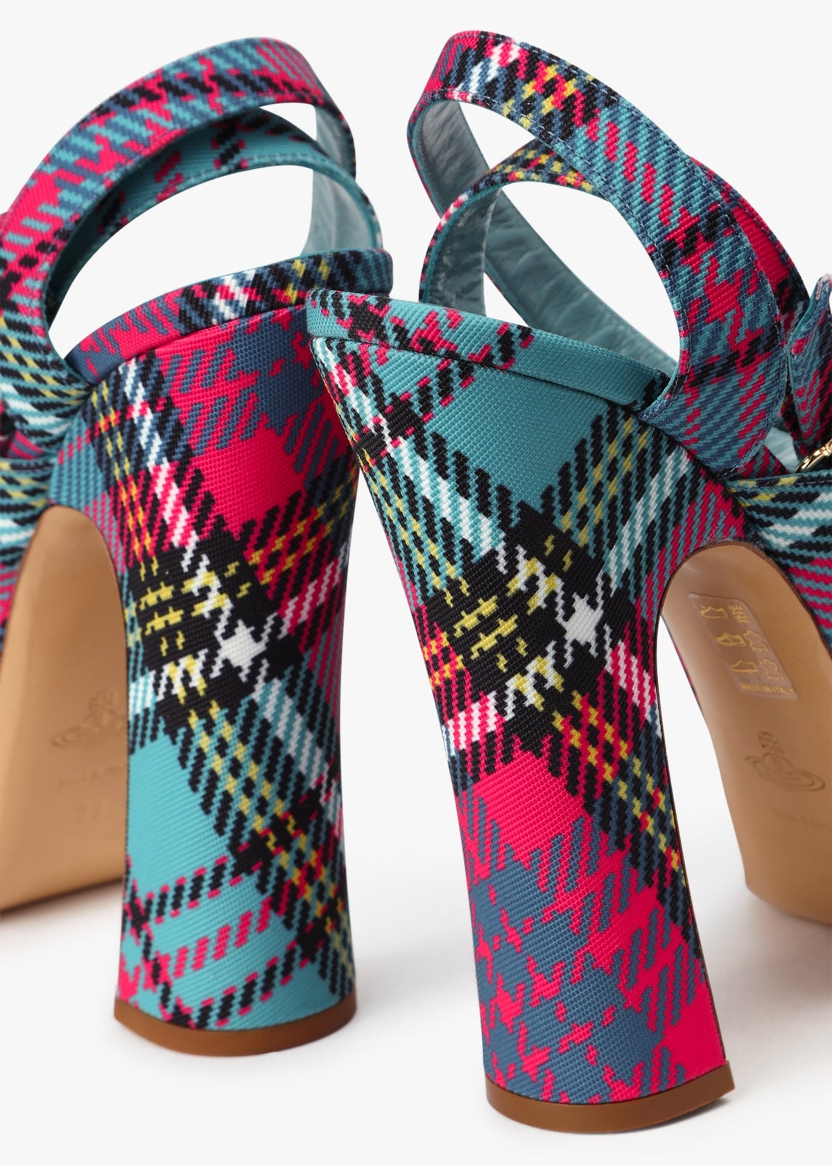 Vargas Tartan Platform Heels