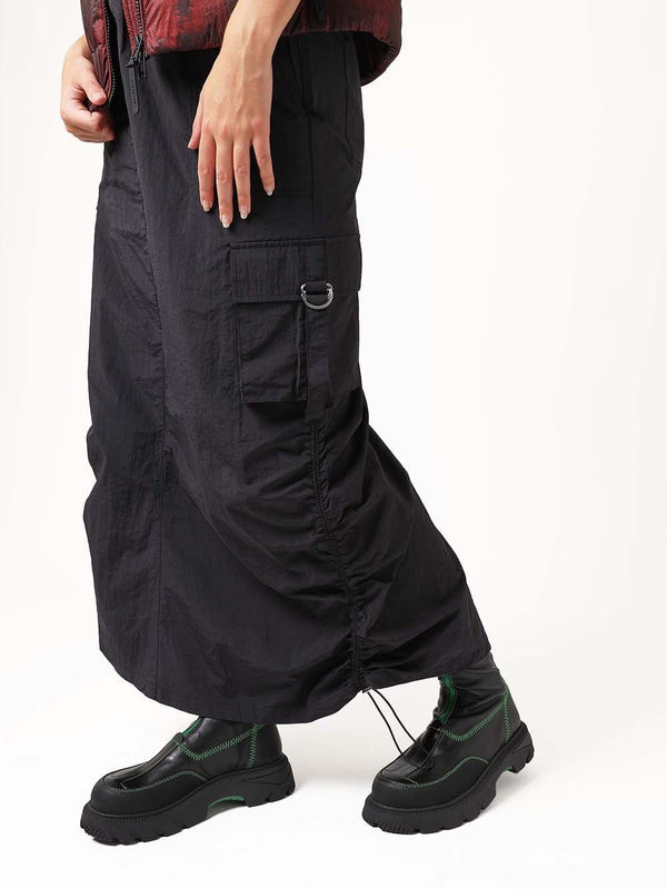 LROOM Dallas Cargo Skirt With Drawstring