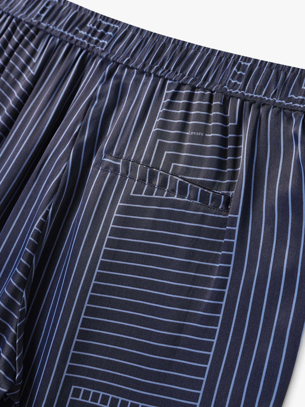 LROOM Dea Geometric Print Trousers