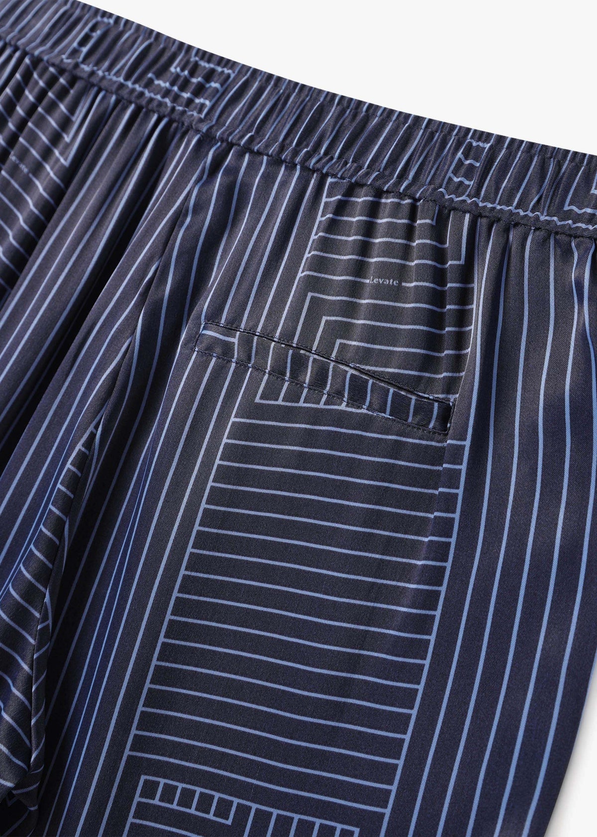 LROOM Dea Geometric Print Trousers