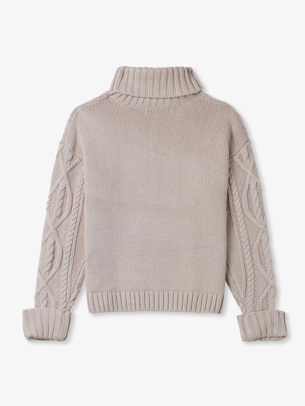 HC Noveli Cable Knit Roll Neck Jumper