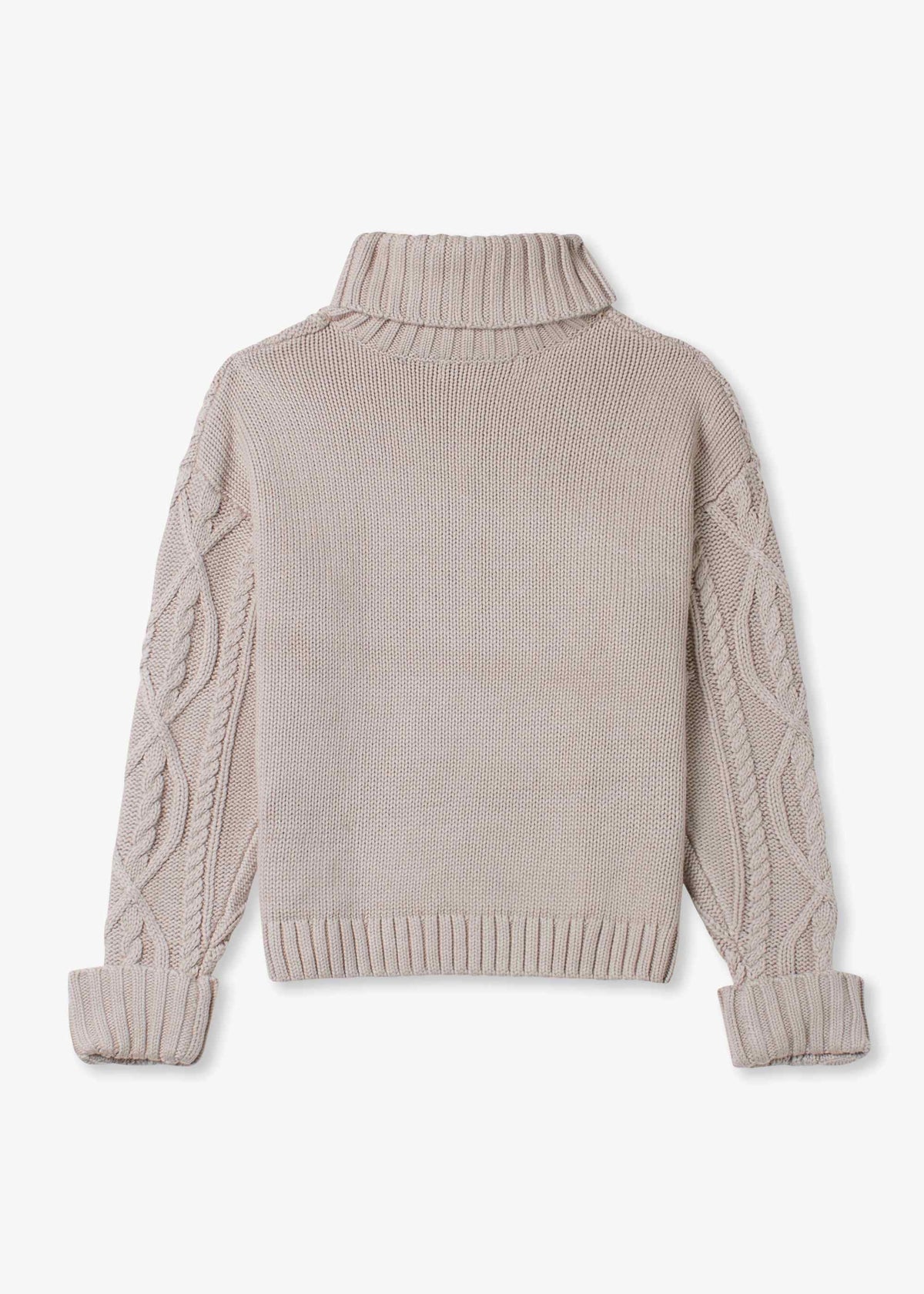 HC Noveli Cable Knit Roll Neck Jumper