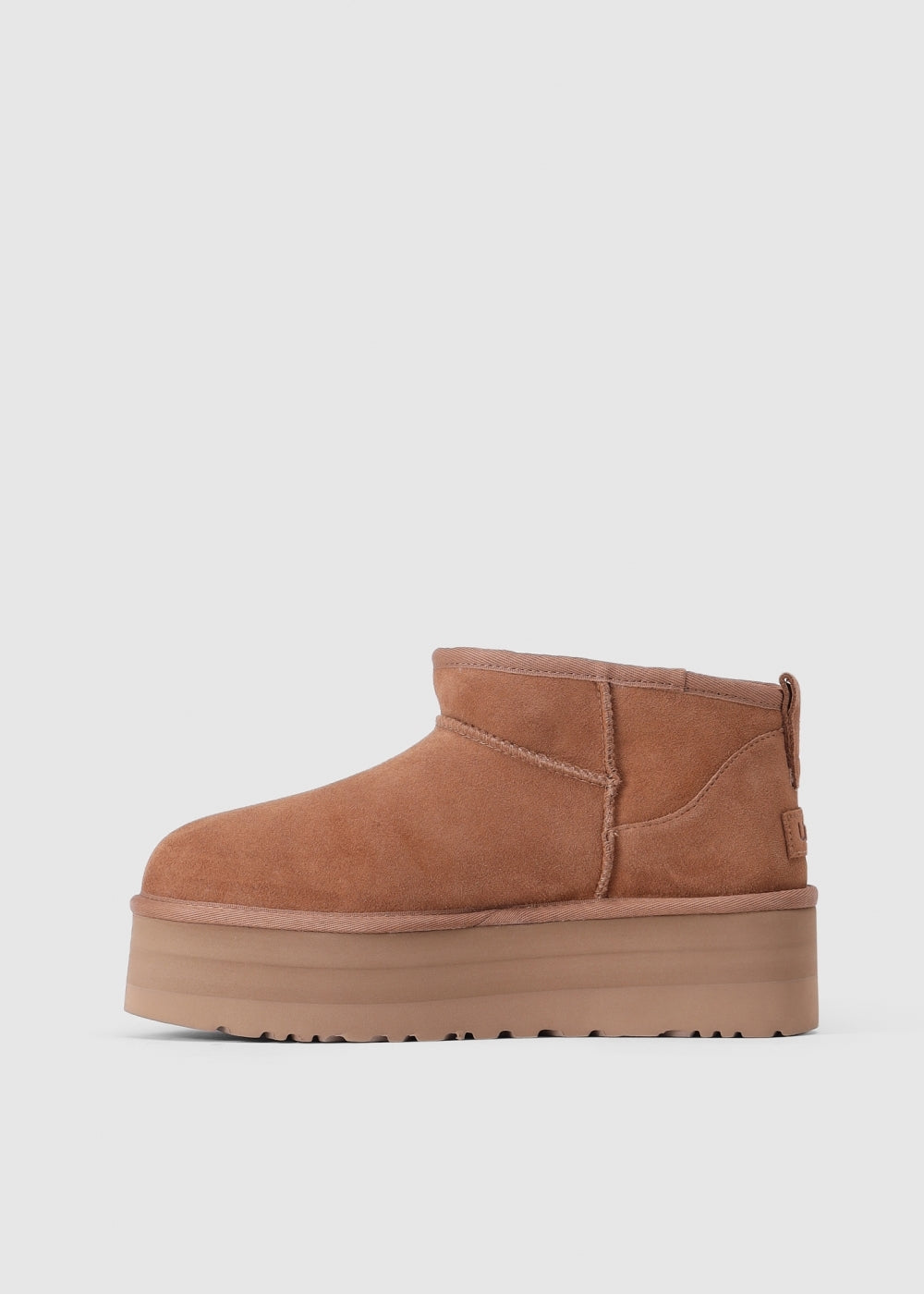 Classic Ultra Mini Chestnut Platform Boots