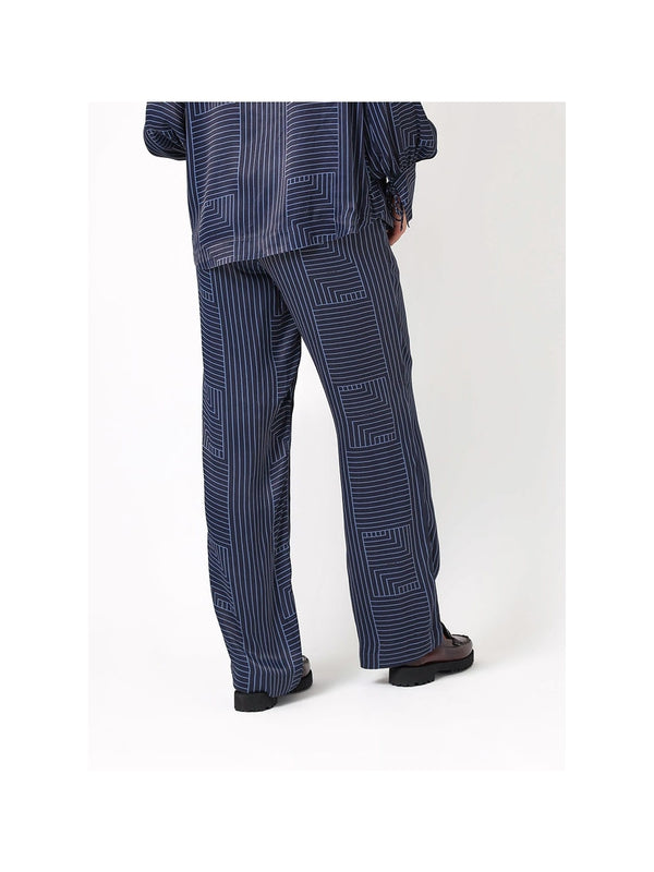 LROOM Dea Geometric Print Trousers