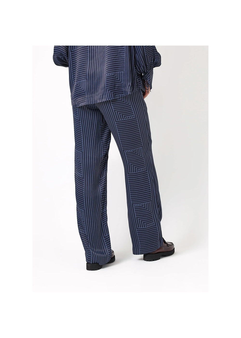 LROOM Dea Geometric Print Trousers