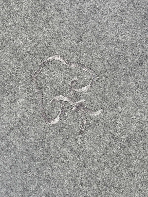 Grey Cashmere & Silk Blend Wrap