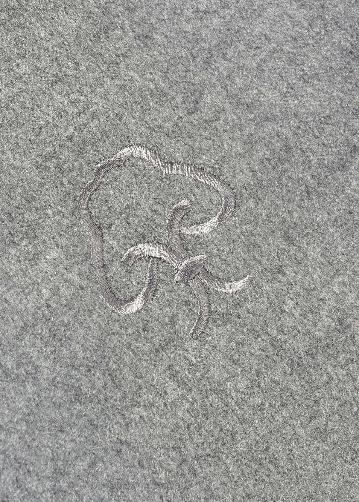 Grey Cashmere & Silk Blend Wrap