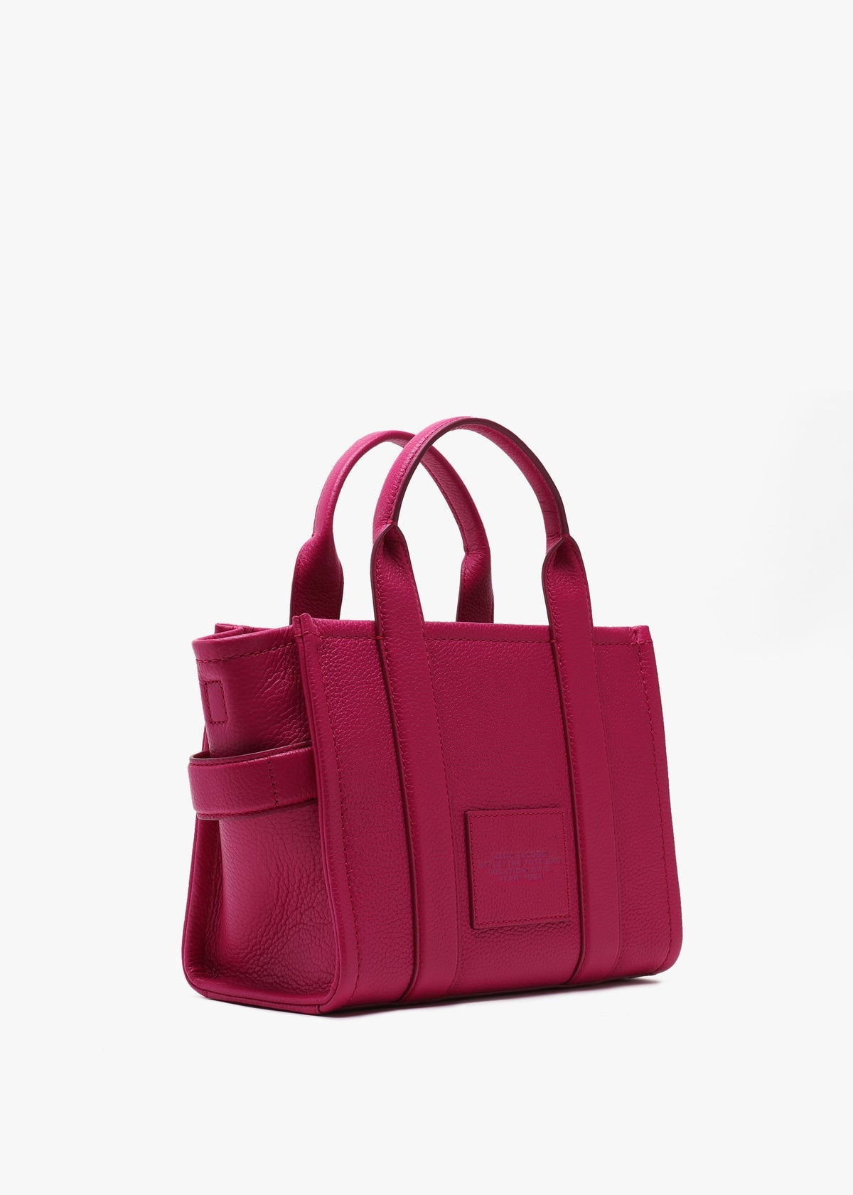 The Leather Small Lipstick Pink Tote Bag