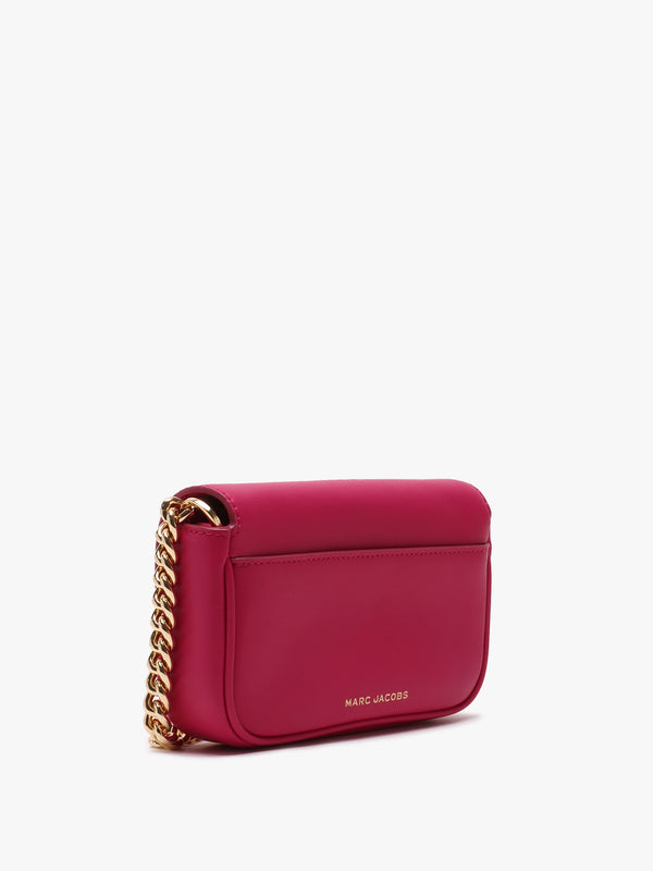 The J Marc Mini Lipstick Pink Leather Shoulder Bag