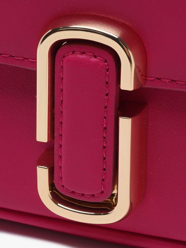 The J Marc Mini Lipstick Pink Leather Shoulder Bag