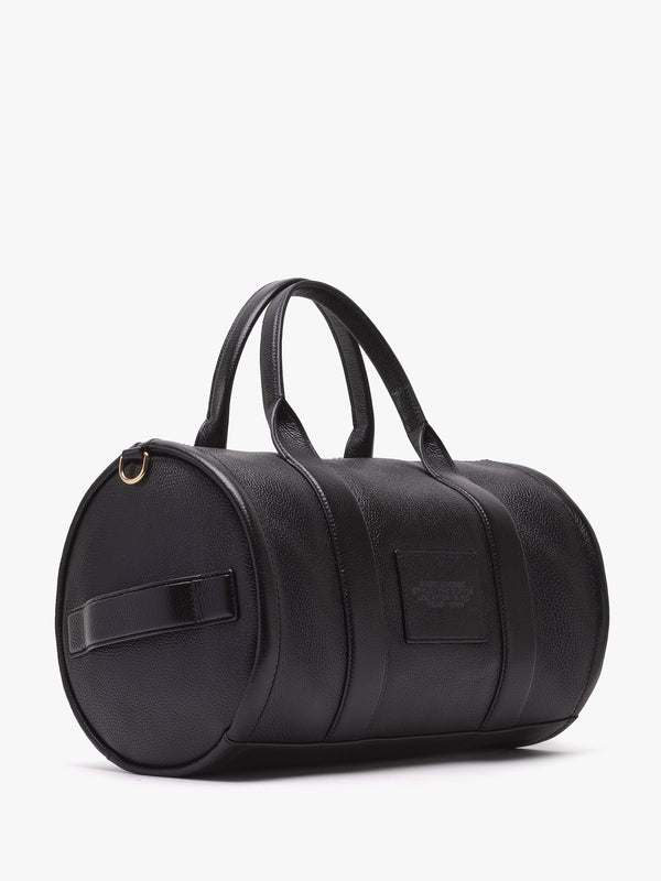 The Leather Large Black Duffle Bag