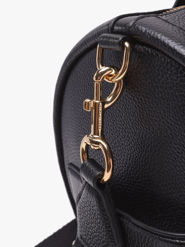 The Leather Large Black Duffle Bag