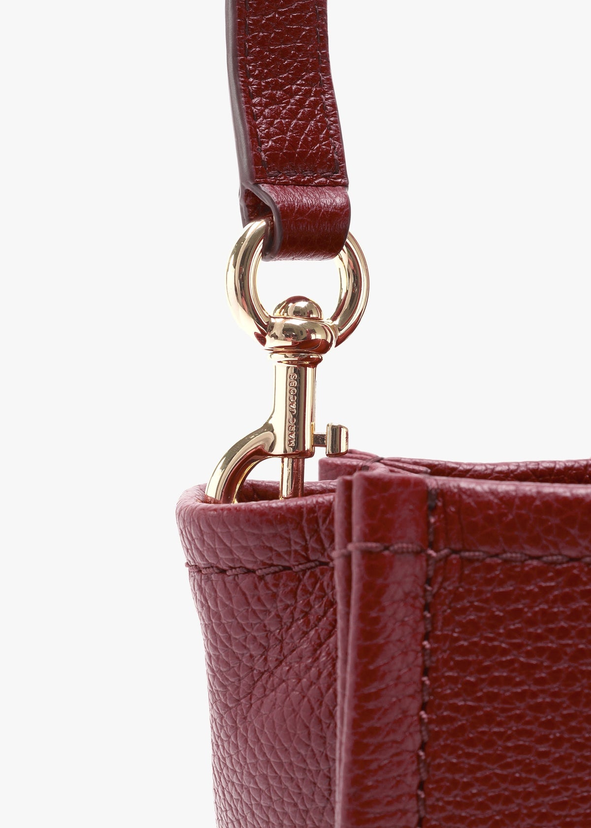 The Leather Small Cherry Tote Bag