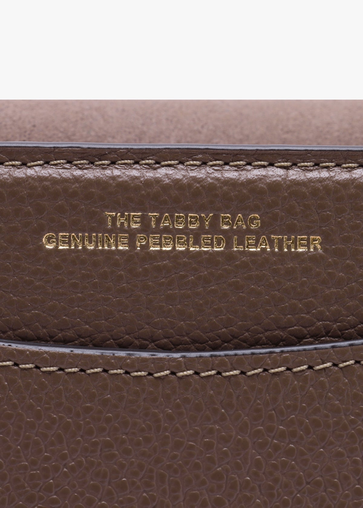 Tabby 26 Dark Stone Leather Shoulder Bag