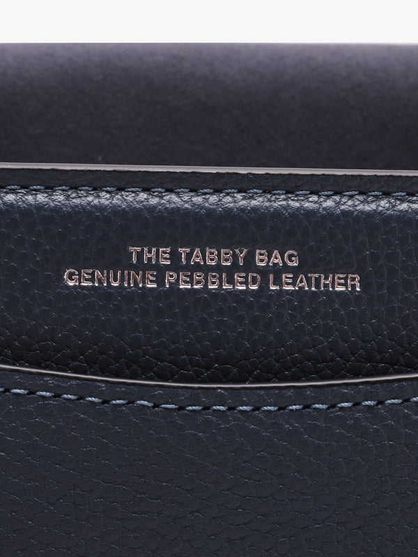 Tabby 26 Denim Leather Shoulder Bag