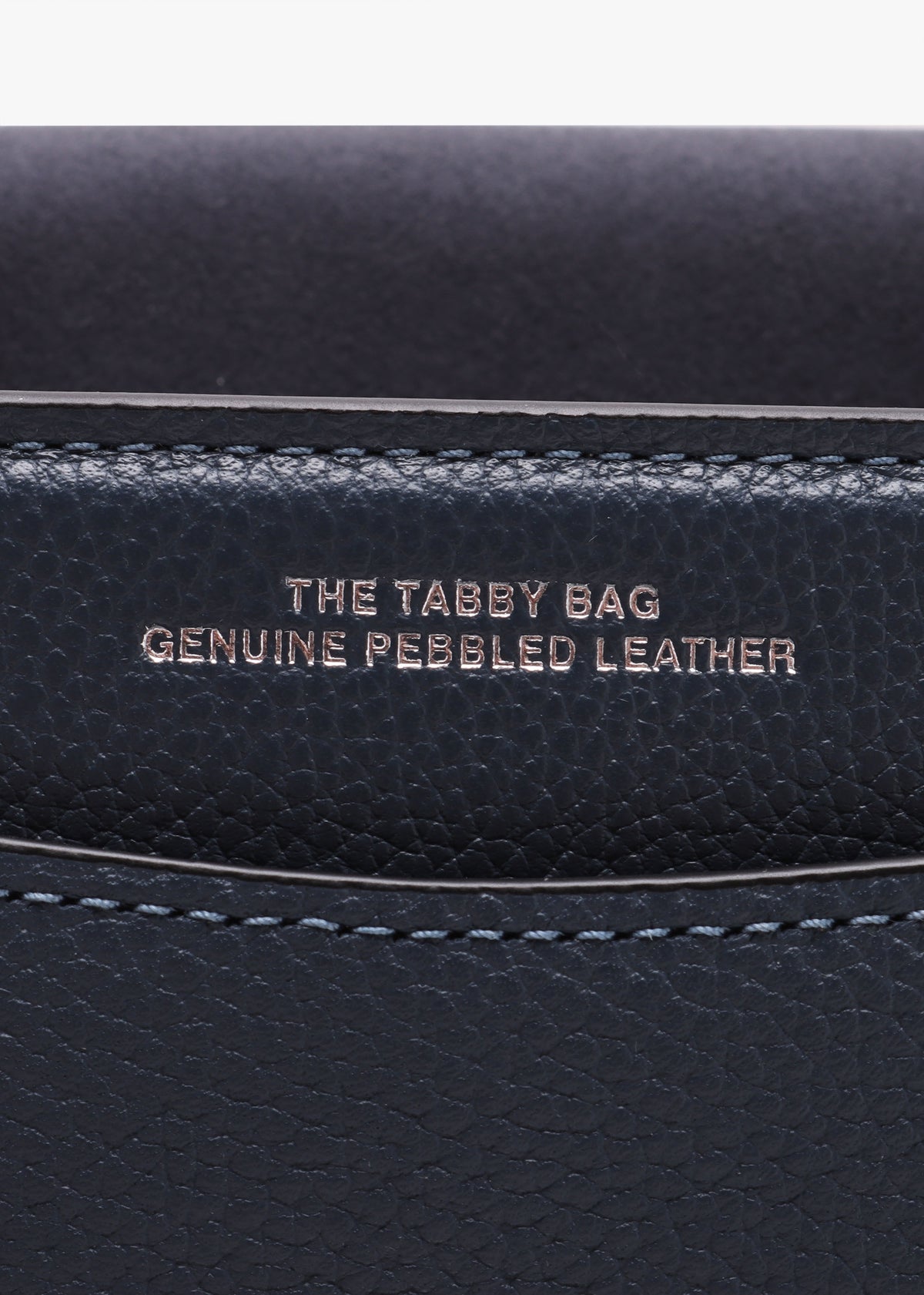 Tabby 26 Denim Leather Shoulder Bag