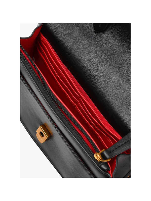 Cookie Black Satchel Bag