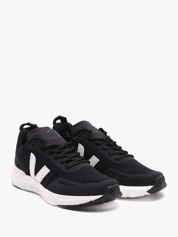 Impala Engineered-Mesh Black Cream Trainers