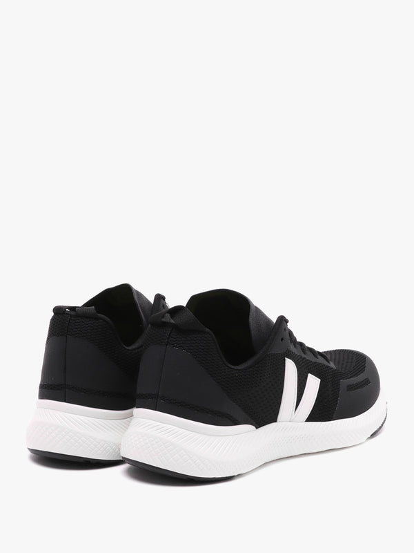 Impala Engineered-Mesh Black Cream Trainers