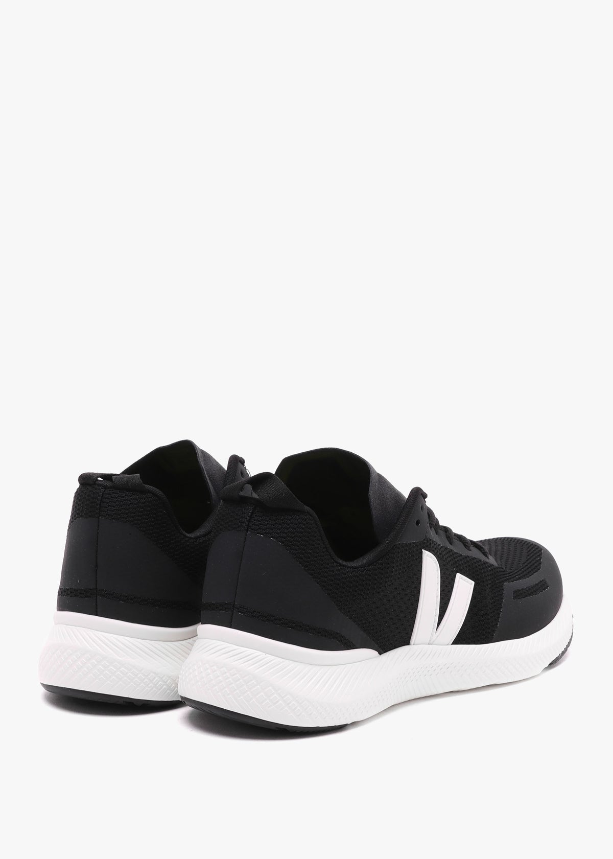 Impala Engineered-Mesh Black Cream Trainers