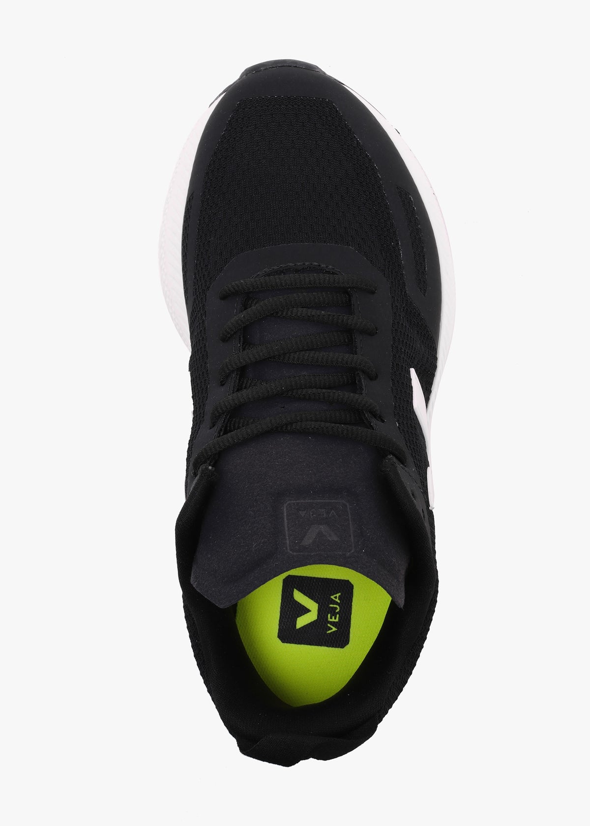 Impala Engineered-Mesh Black Cream Trainers
