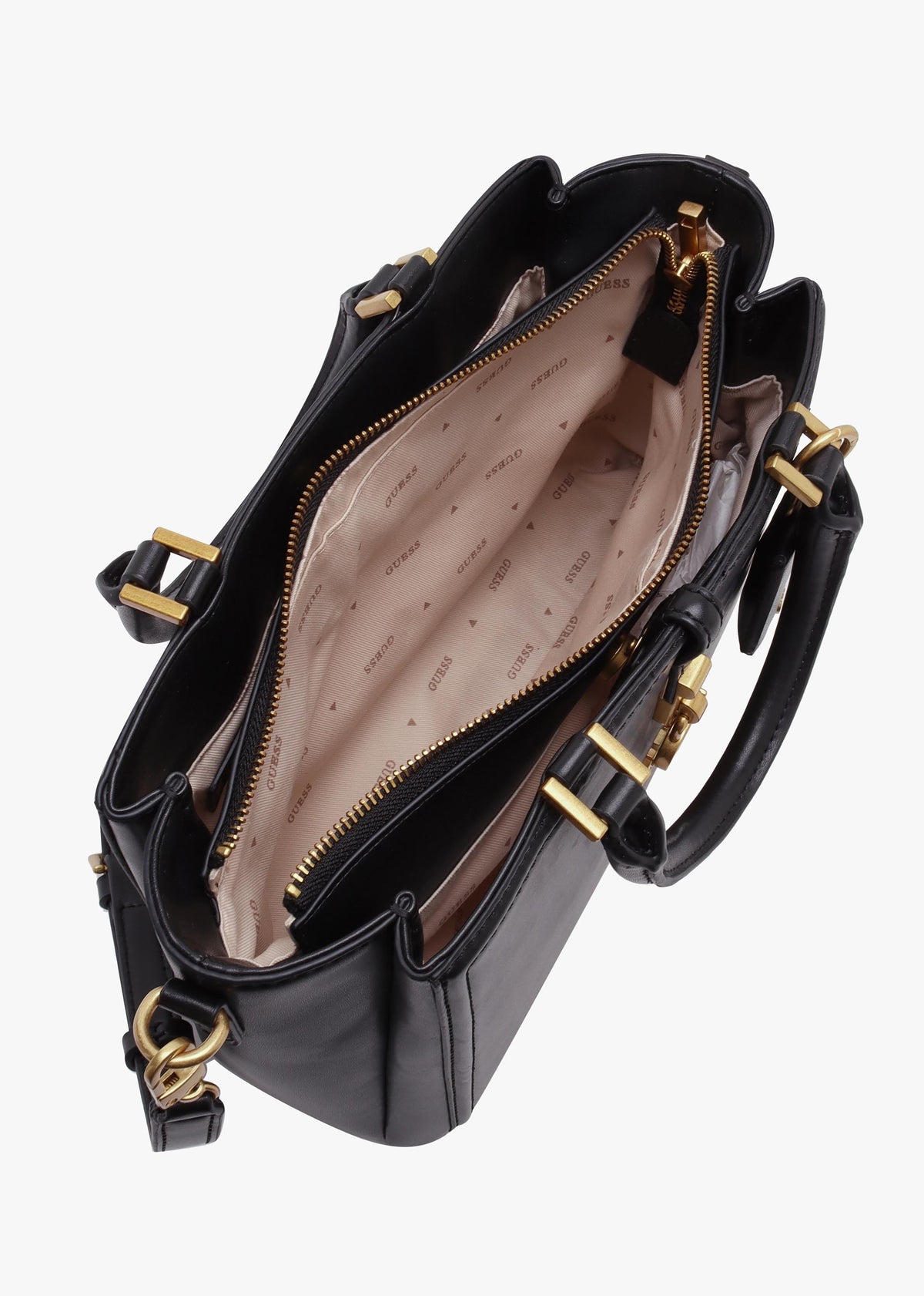 James Girlfriend Black Satchel Bag