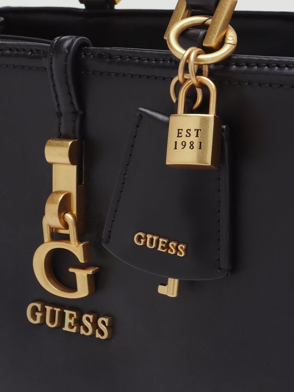 James Girlfriend Black Satchel Bag