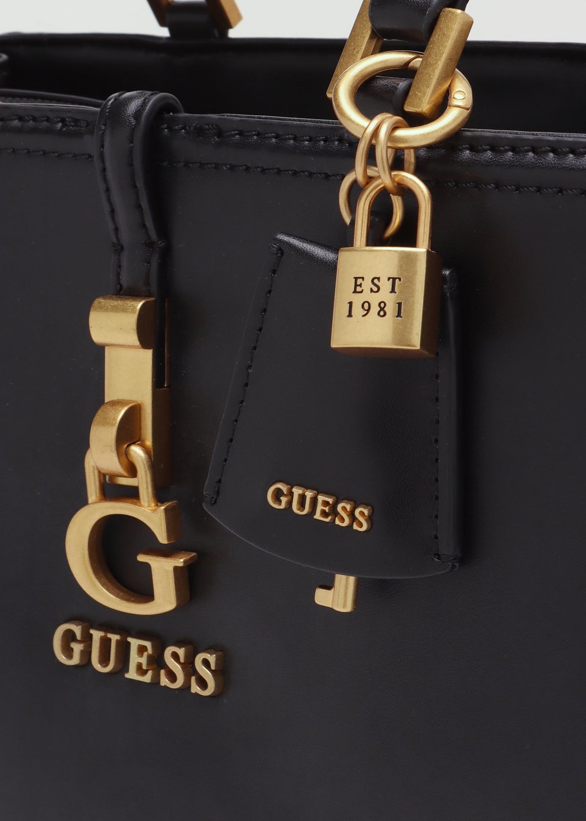 James Girlfriend Black Satchel Bag