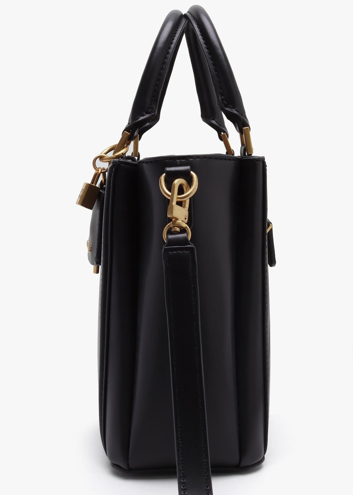 James Girlfriend Black Satchel Bag