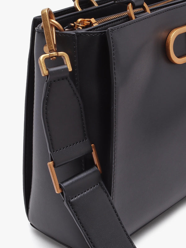 Fleet Girlfriend Black Satchel Bag