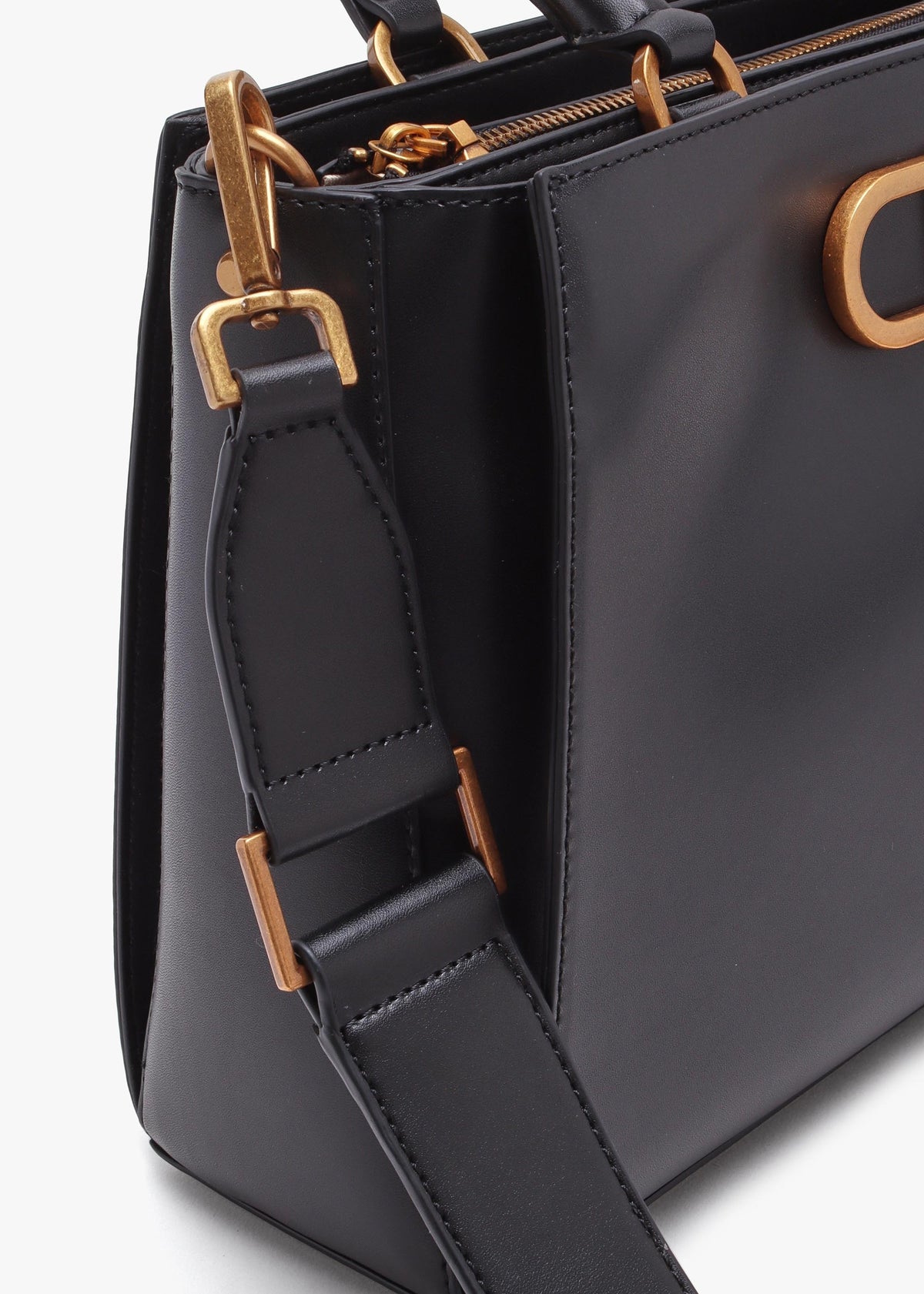 Fleet Girlfriend Black Satchel Bag