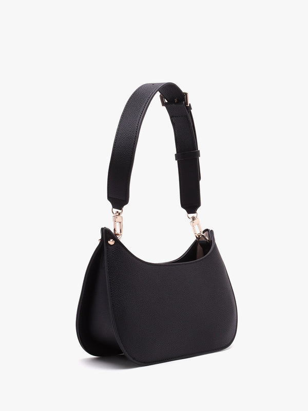 Mini Meridian Black Shoulder Bag