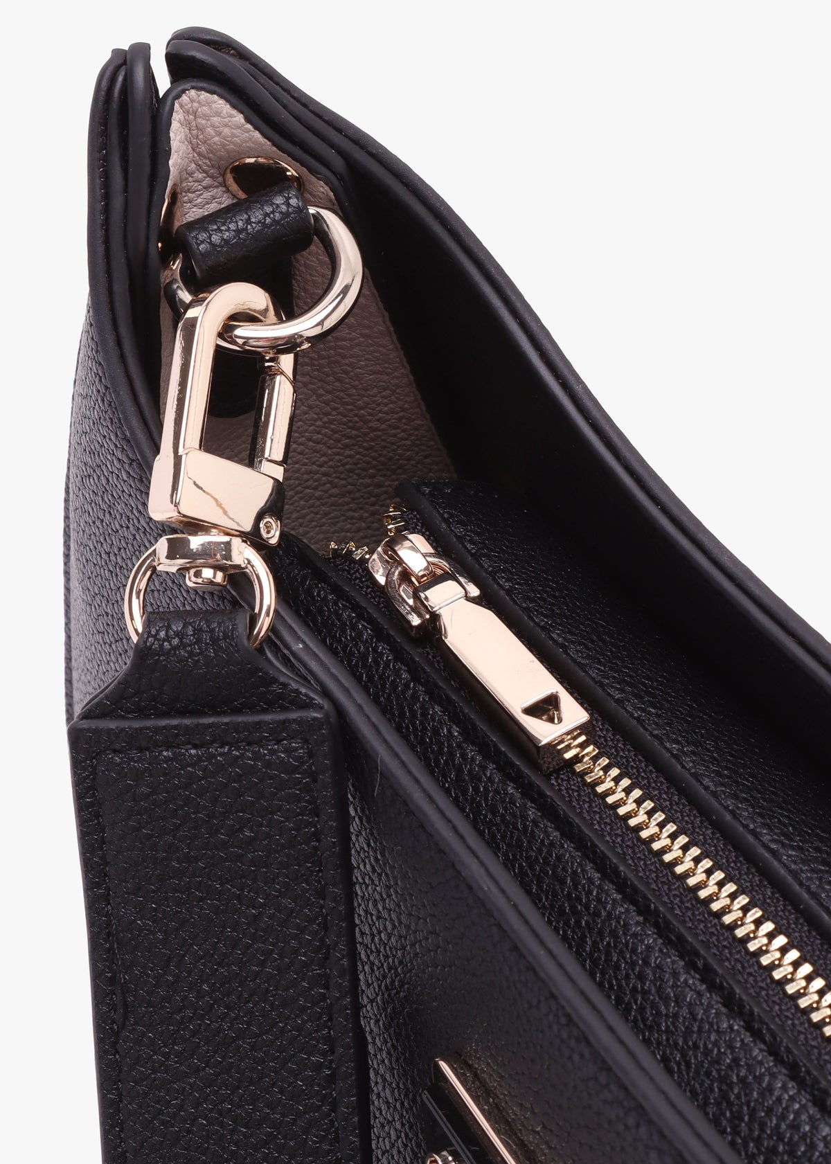 Mini Meridian Black Shoulder Bag